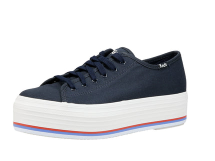 Triple Up Canvas Foxing Stripe