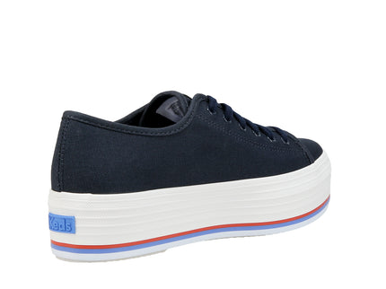 Triple Up Canvas Foxing Stripe