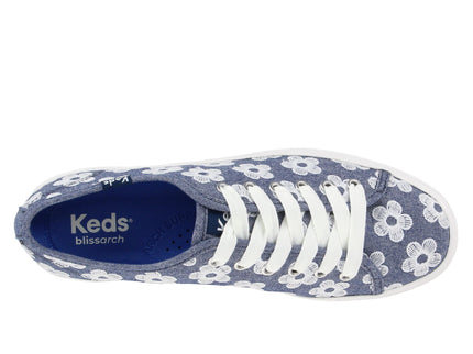 Triple Up Chambray Floral Embr