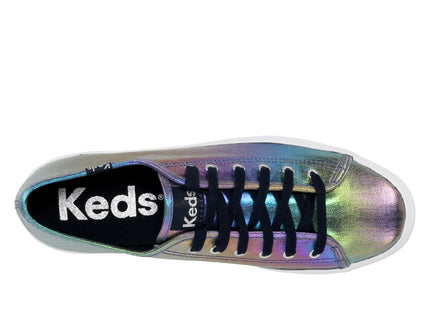 Triple Up Iridescent Denim