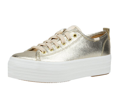 Triple Up Metallic Twill