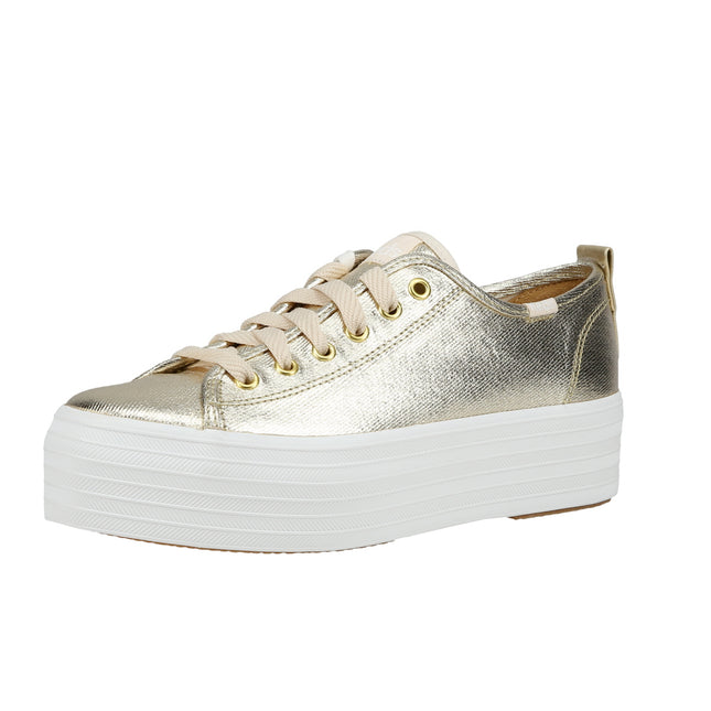 Triple Up Metallic Twill