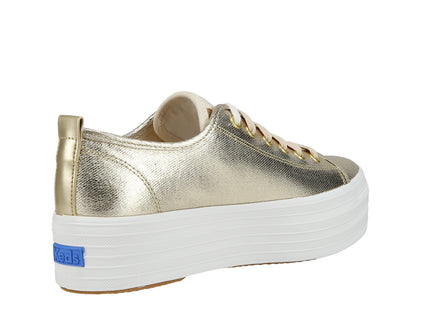 Triple Up Metallic Twill