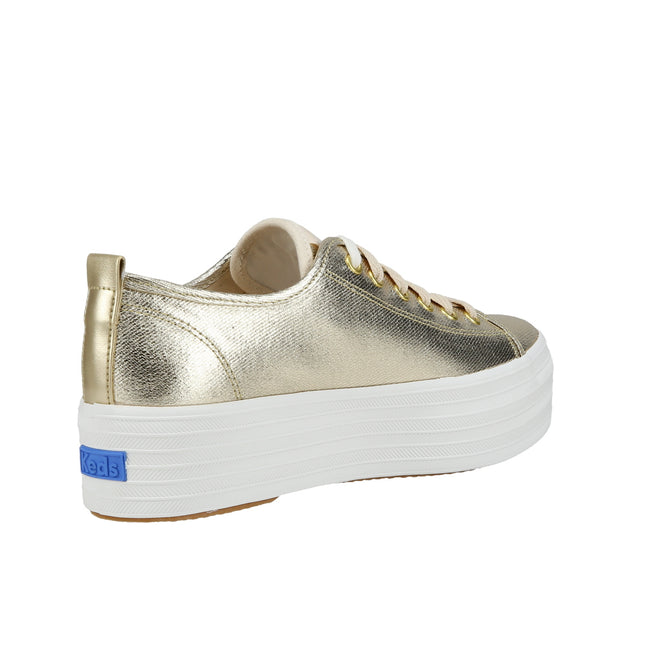 Triple Up Metallic Twill