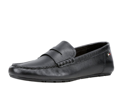 Flag Leather Driver Loafer
