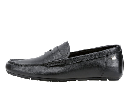 Flag Leather Driver Loafer