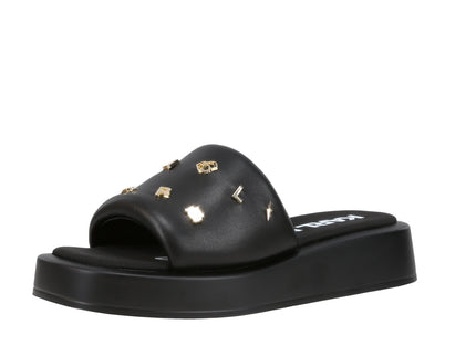 Opal Studs  Platform Slide