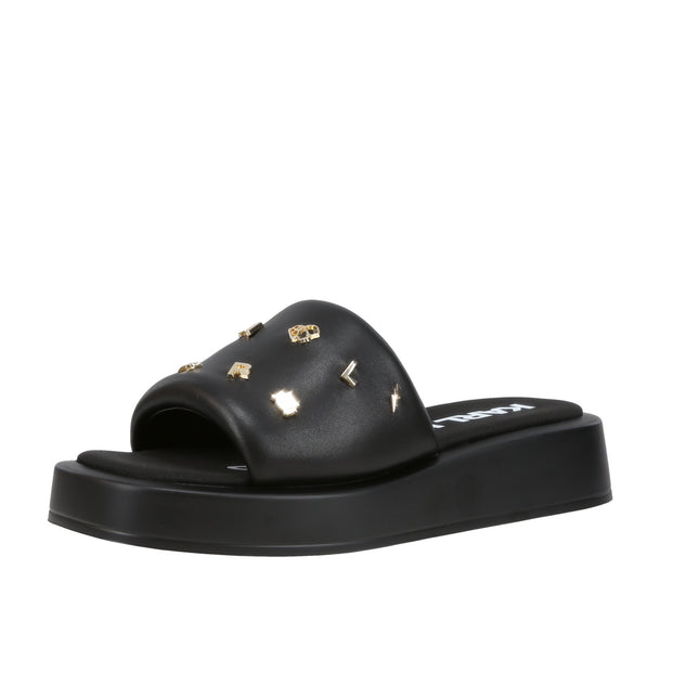 Opal Studs  Platform Slide