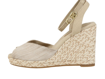 Chambray High Wedge Espadrille
