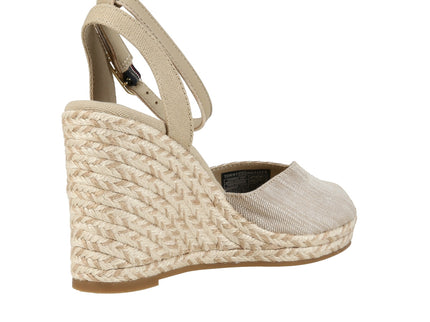 Chambray High Wedge Espadrille