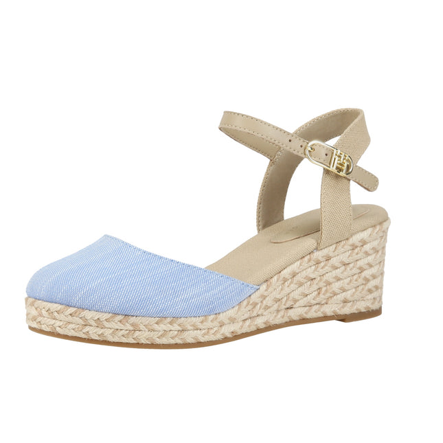 Chambray Mid Wedge Espad
