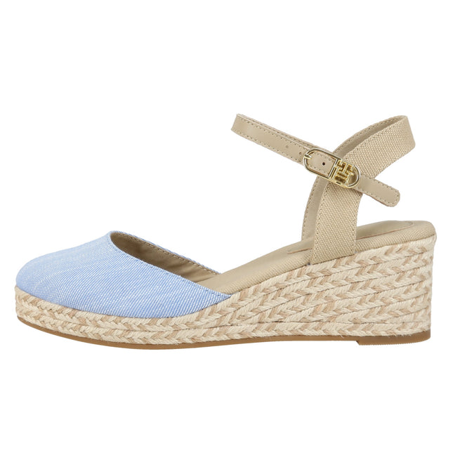 Chambray Mid Wedge Espad