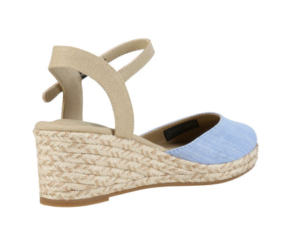 Chambray Mid Wedge Espad