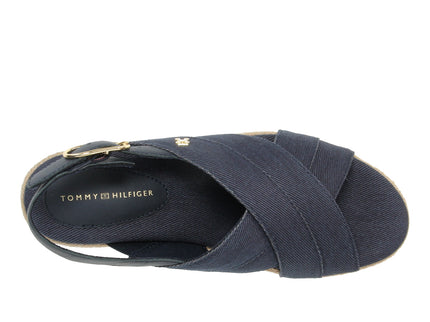 Denim Espadrille Platform Sand