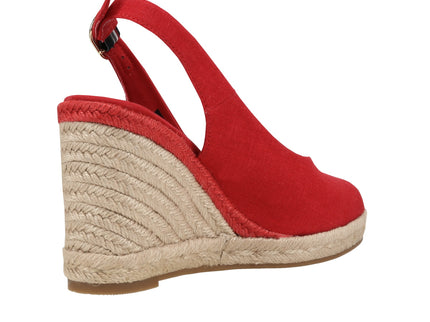 Flag High Wedge Espad Slingbac
