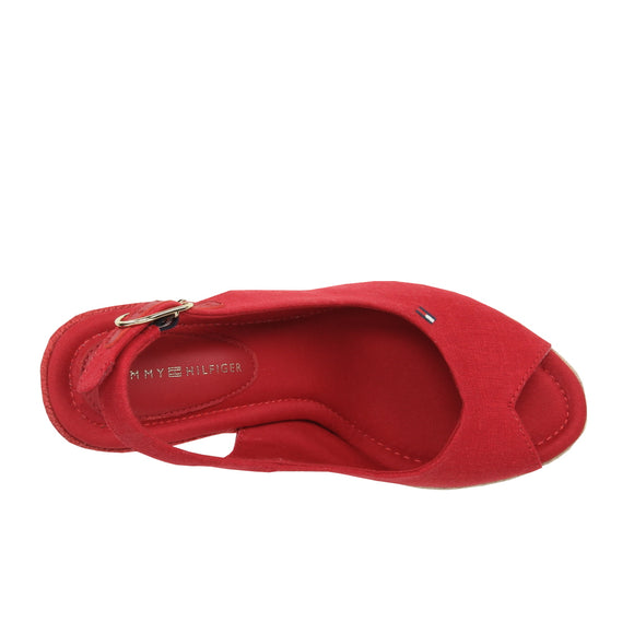 Flag High Wedge Espad Slingbac
