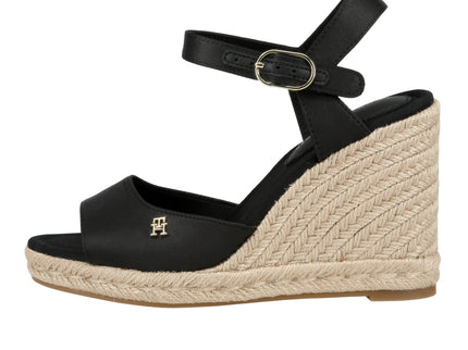 High Wedge Espad Satin
