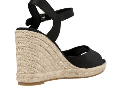 High Wedge Espad Satin