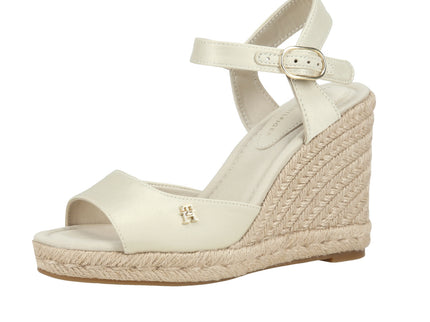 High Wedge Espad Satin