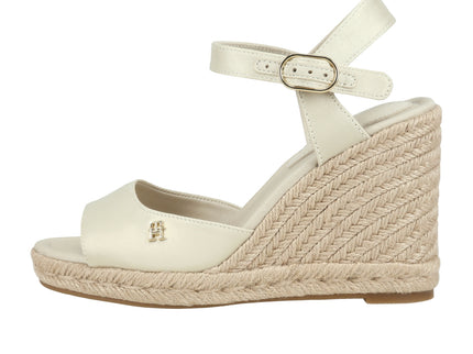 High Wedge Espad Satin