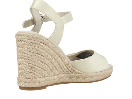 High Wedge Espad Satin