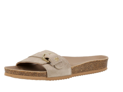 Soft Suede Adjustable Mule