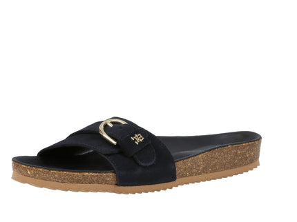 Soft Suede Adjustable Mule