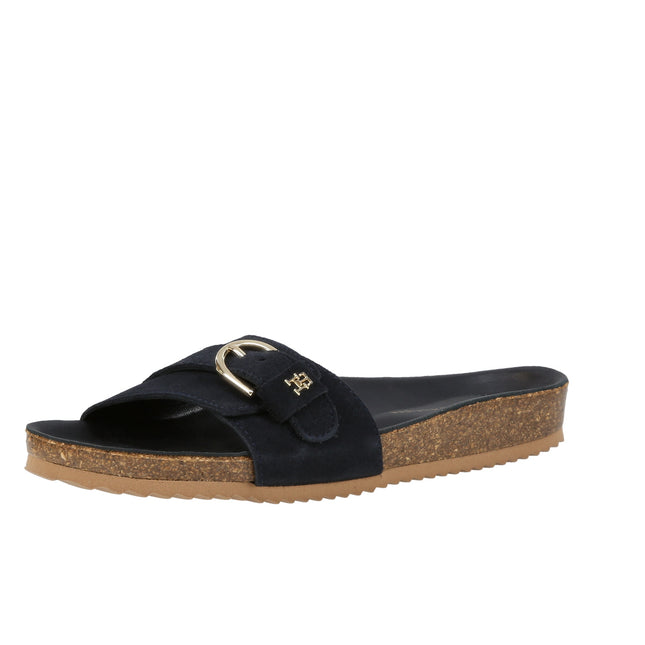 Soft Suede Adjustable Mule
