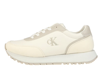 Low Cut Lace-Up Sneaker Off Wh