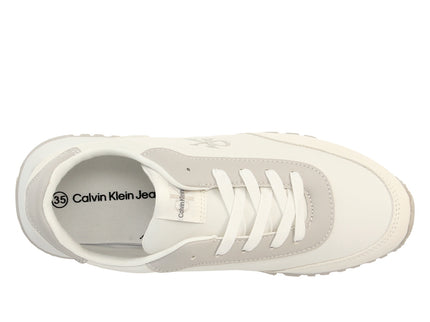 Low Cut Lace-Up Sneaker Off Wh