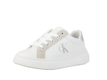 Low Cut Lace-Up Sneaker Off Wh