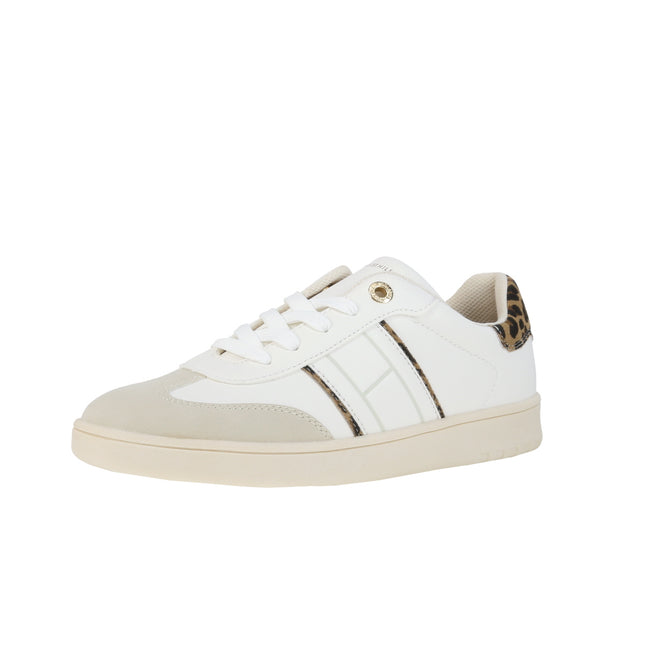 Low Cut Lace-Up Sneaker Off Wh