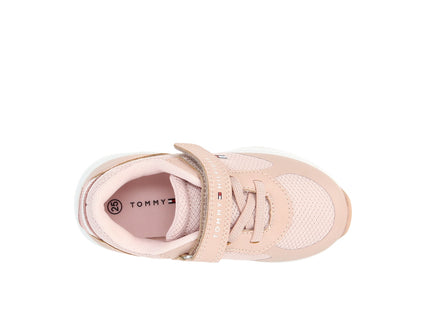 Low Cut Lace-Up Velcro Sneaker