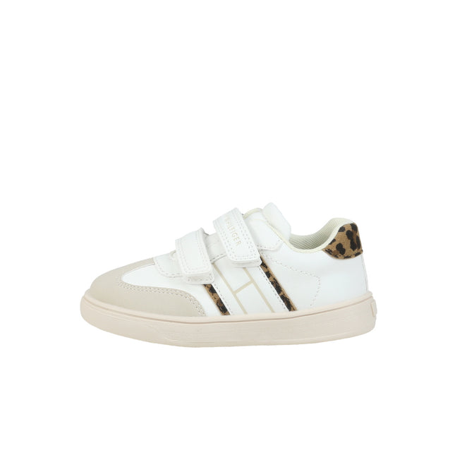 Low Cut Velcro Sneaker Off Whi