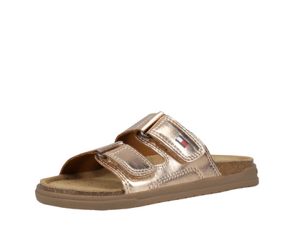 Velcro Sandal Rose Gold