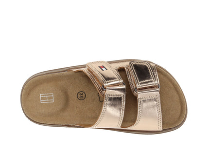 Velcro Sandal Rose Gold