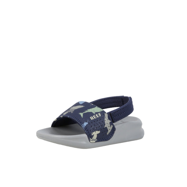 Little One Slide Navy Shark