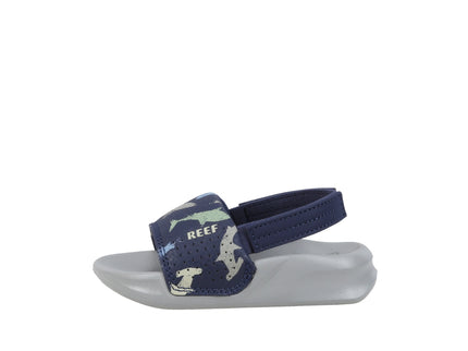 Little One Slide Navy Shark