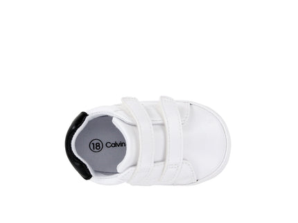 Low Cut Velcro Sneaker White/B