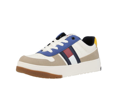 FLAG LOW CUT LACE-UP SNEAKER