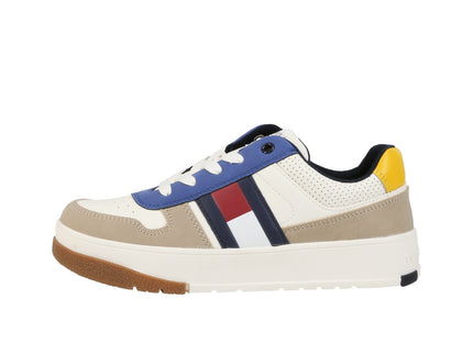 FLAG LOW CUT LACE-UP SNEAKER