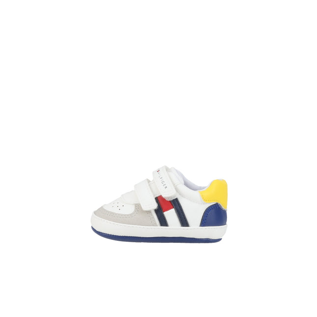 Flag Low Cut Velcro Sneaker Mu