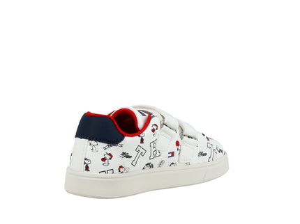 Peanuts Aop Print Velcro Snea
