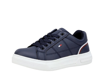 Stripes Low Cut Lace-Up Sneake