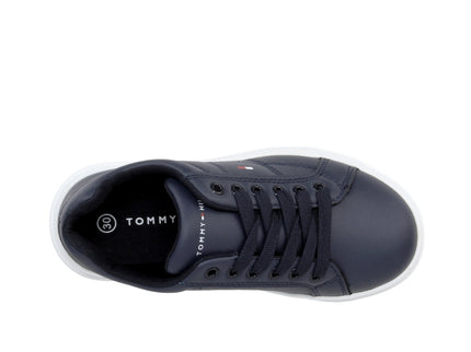 Stripes Low Cut Lace-Up Sneake