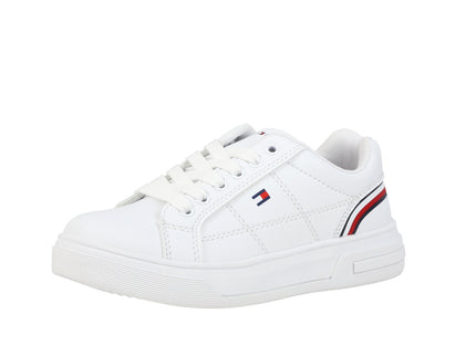 Stripes Low Cut Lace-Up Sneake