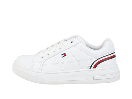 Stripes Low Cut Lace-Up Sneake
