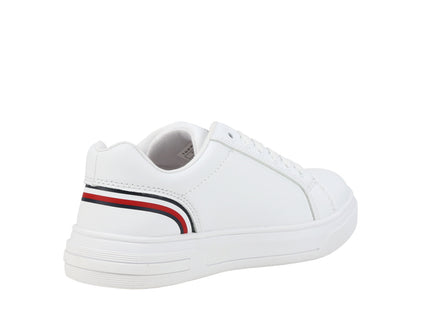 Stripes Low Cut Lace-Up Sneake