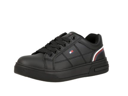 Stripes Low Cut Lace-Up Sneake