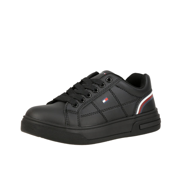 Stripes Low Cut Lace-Up Sneake